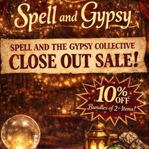 🌙 Spell & the Gypsy Collective CLOSE-OUT SALE | 10% OFF Bundles 2+ Announcement